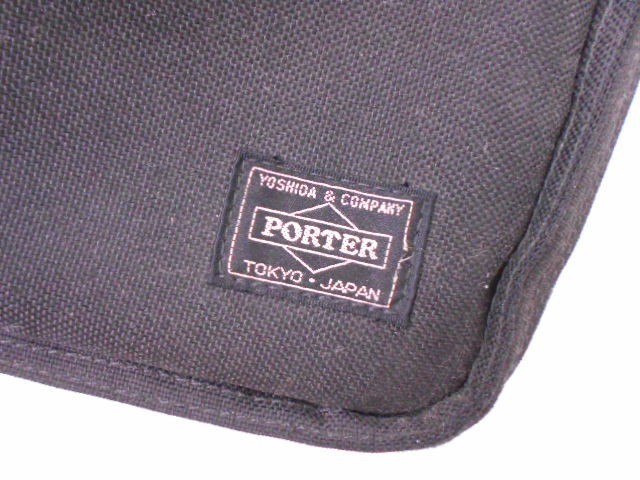 75 送100サ 1116%D12 PORTER CORDURA ポーター コーデュラ ブリーフケース 書類かばん ビジネスバッグ 中古品_画像5