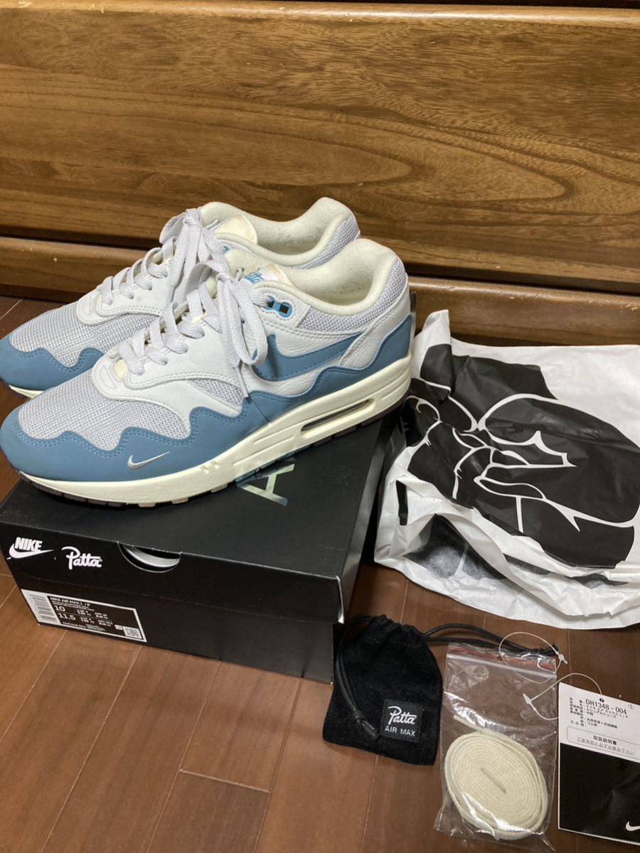 NIKE AIR MAX 1 patta ナイキ エアマックス 1 パタ　アクアノイズ_画像1