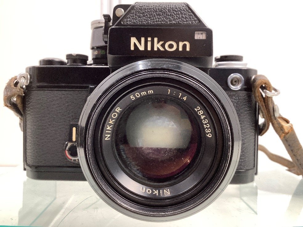 Nikon F2 フォトミック ブラックボディ フィルムカメラ 現状品 シャッターきれます 他未チェック ACBF ジャンク品_画像2