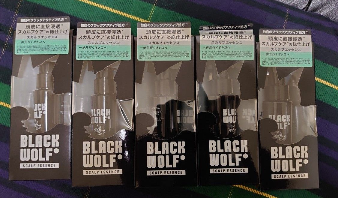 BLACK WOLF スカルプ エッセンス 5本 セット