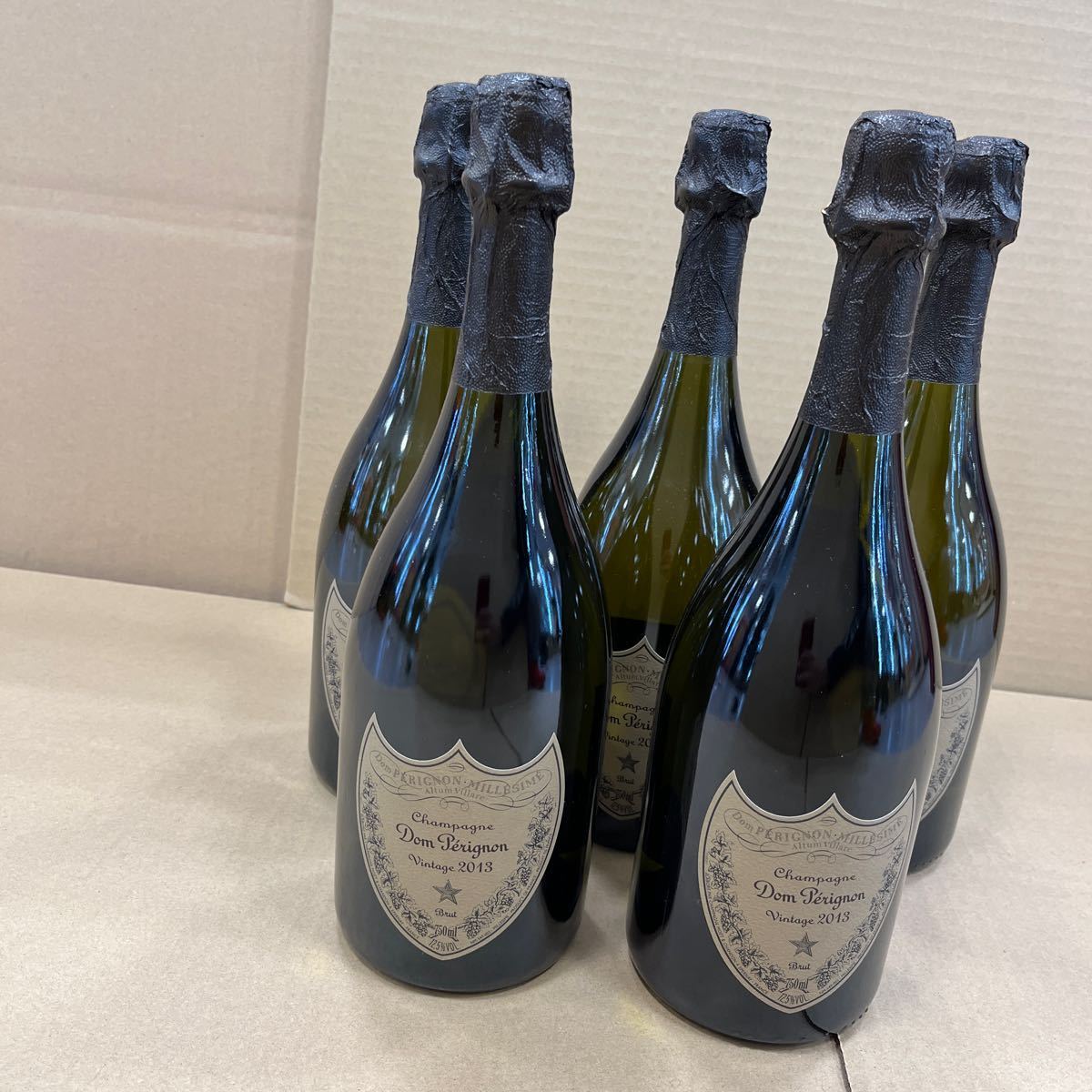 T1155/【個人保管品】ドンペリニヨン Dom Perignon ヴィンテージ シャンパン 5本_画像1