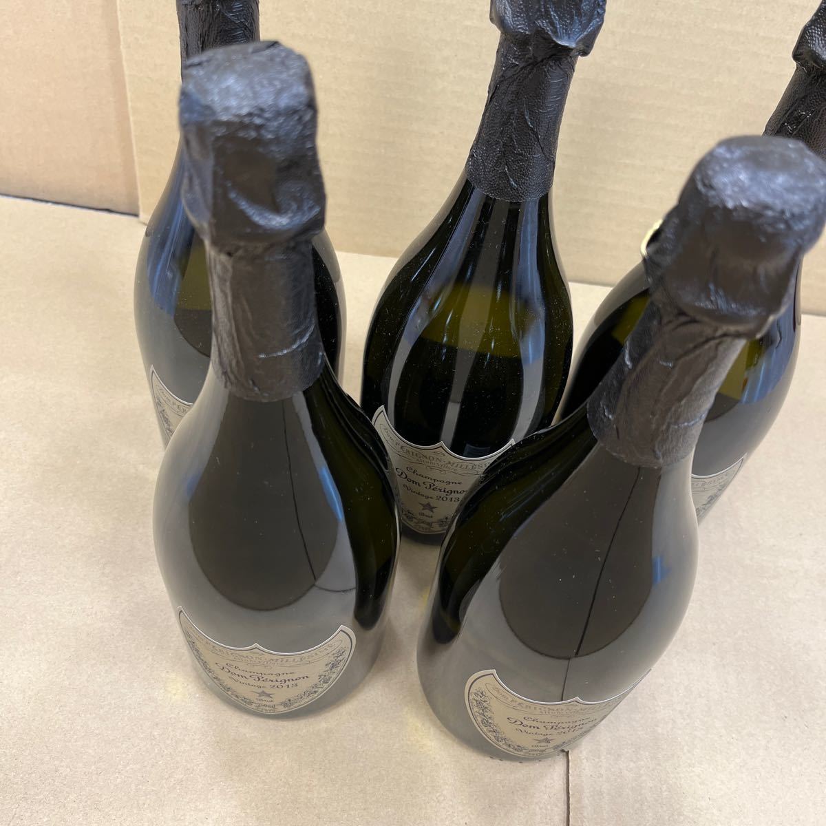 T1155/【個人保管品】ドンペリニヨン Dom Perignon ヴィンテージ シャンパン 5本_画像2