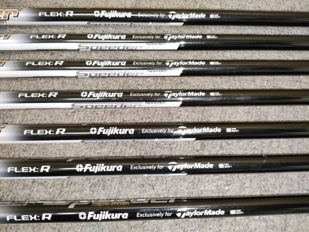 AiR　Speeder　シャフト　７本まとめ　Fujikura　TaylorMade　【1】_画像3