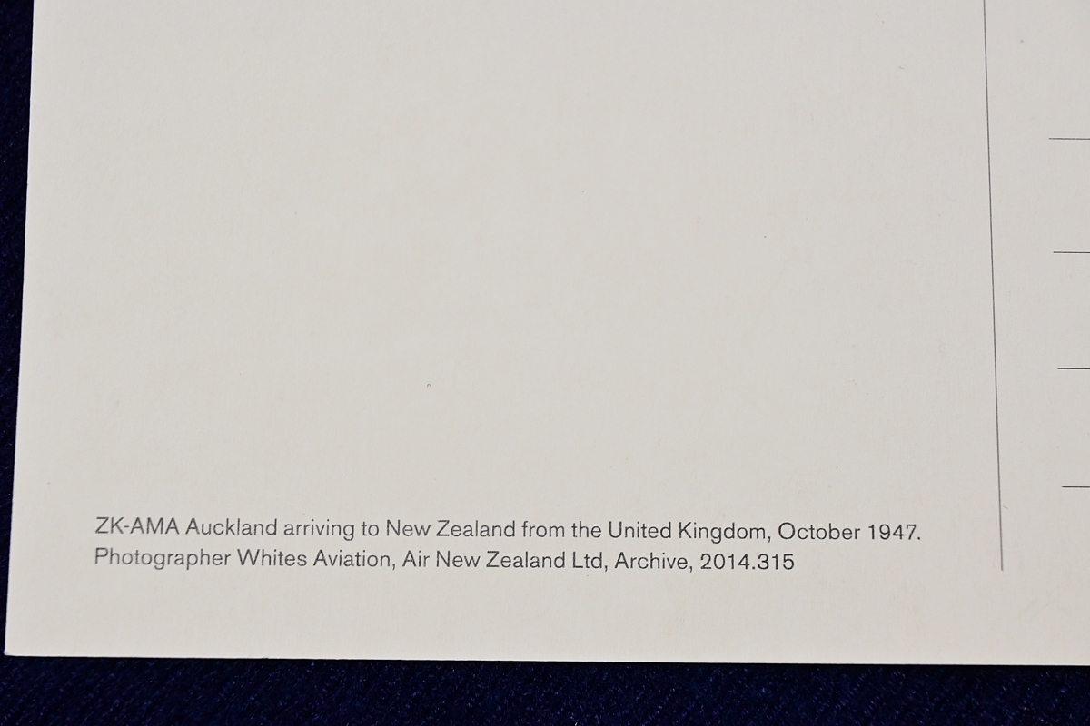 AIR NEW ZEALAND ニュージーランド航空 75周年記念 ポストカード 絵はがき_画像5