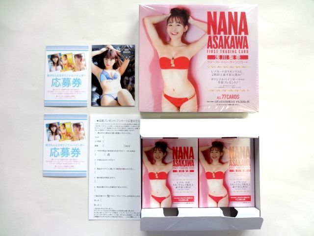 話題の行列 コンプ カード レギュラー トレーディングカード ファースト 浅川梨奈 54種 送料520円 / アンケートはがき + 応募券 + BOX特典カード + あ行