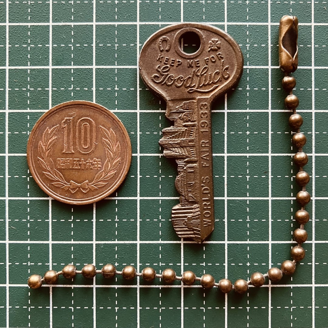Good Luck Key グッドラックキー/'1933 vintage/USA/シカゴ Good Luck Key グッドラックキー/'1933 vintage/USA/シカゴ