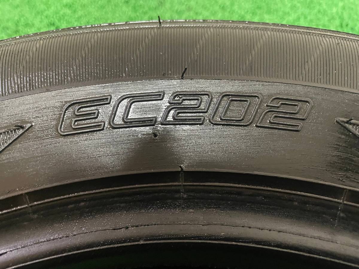 ＜即決品＞ダンロップ EC202 195/65R15 91S 2本 プリウス ウィッシュ ノア ヴォクシー セレナ リーフ アクセラ ステップワゴン 交換用 T53_画像3