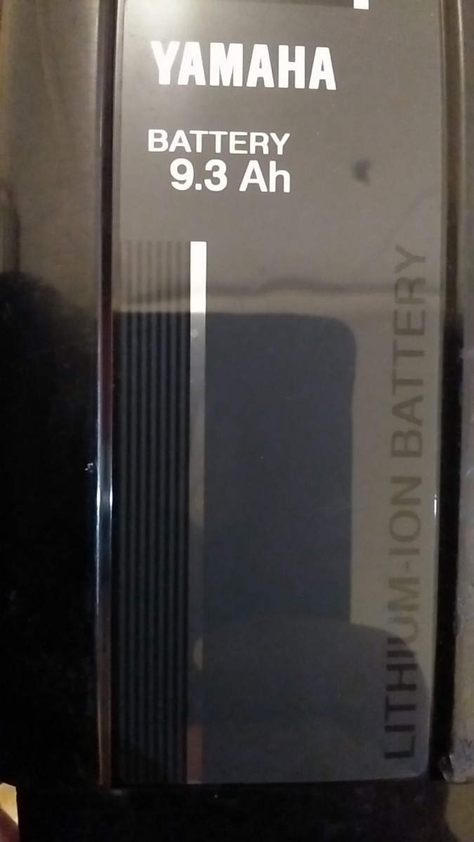 ヤマハ(Yamaha) リチウムイオンバッテリー ヤマハPAS専用 9.3Ah ブラック X2M-82110-20(中古品)_画像4
