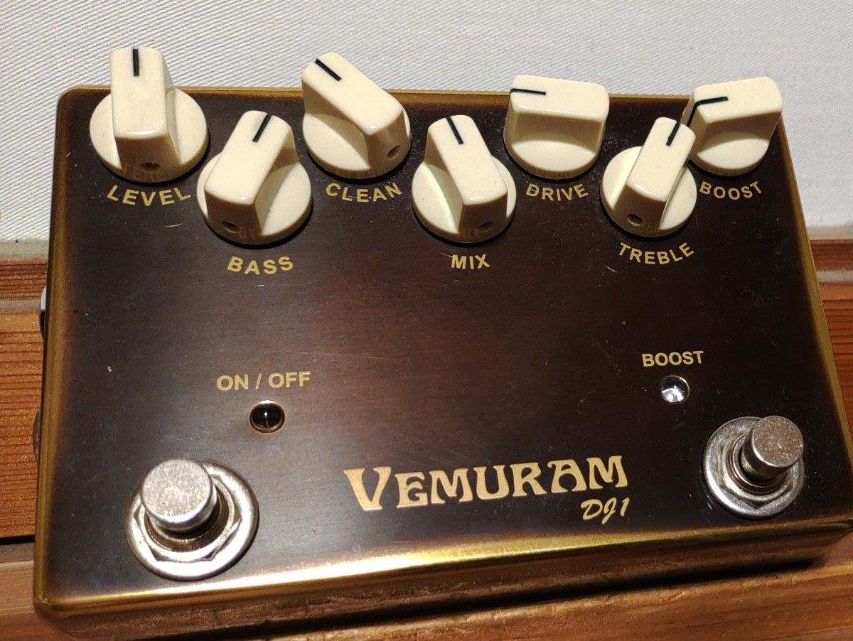 VEMURAM ベムラム DJ1 / Darryl Jonesシグネチャー ベース用 オーバードライブ　プリアンプ
