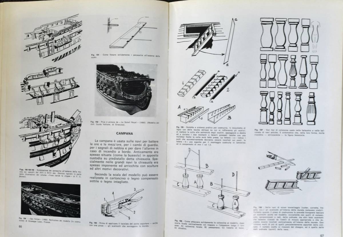 ★「MODELLISMO navale statico antico (イタリア語)」★　帆船・帆船模型・図面・書籍_画像5