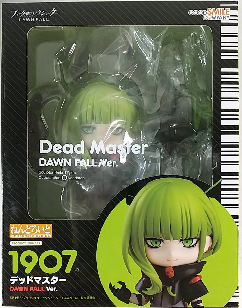 【新品 未開封】ねんどろいど 1907 デッドマスター DAWN FALL Ver. ブラック★★ロックシューター DAWN FALL_画像1