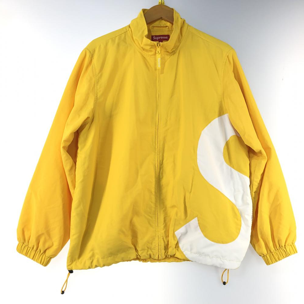 【中古】Supreme 19SS S Logo Track Jacket Yellow トラックジャケット S シュプリーム[240019414511]