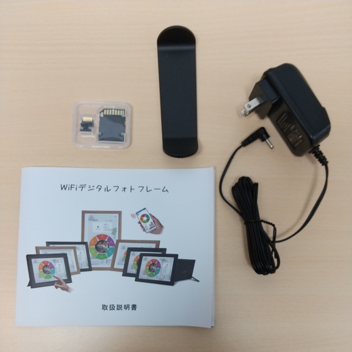 y110801t moonka デジタルフォトフレーム 10.1インチ wifi 人感センサー 1280*800 タッチパネル 動画 音楽 スライドショー _画像3