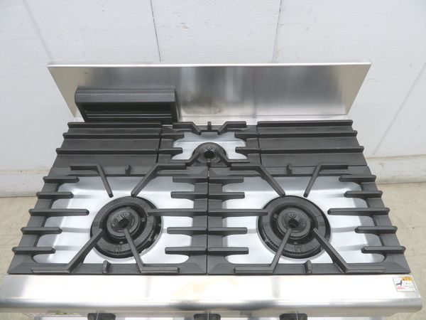 F1929* Maruzen 2019 year *3. gas range RGR-0963XC city gas /100V 900×600×800[1 months with guarantee ] Tochigi Utsunomiya used business use kitchen equipment 