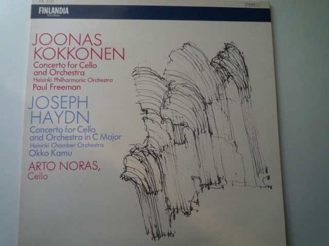 RT53 フィンランドFINLANDIA盤LP コッコネン、ハイドン/チェロ協奏曲 ノラス/フリーマン、カム_画像1