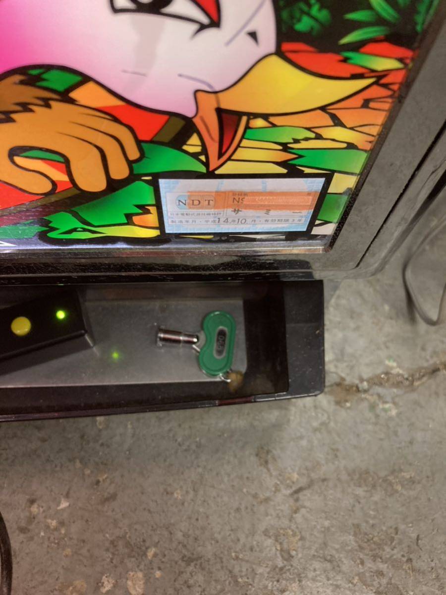 [ бытовая техника ] игровой автомат слот аппаратура ... медаль не необходимо отсутствует источник питания для бытового использования дверь ключ есть . через проверка только Junk sami-