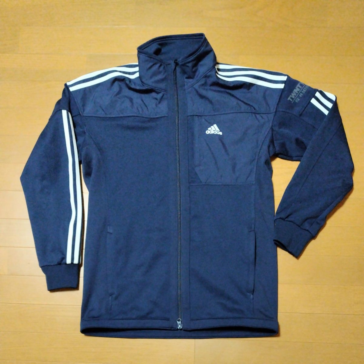 adidas アディダス ジャージ トラックジャケット CLIMALITE ネイビー