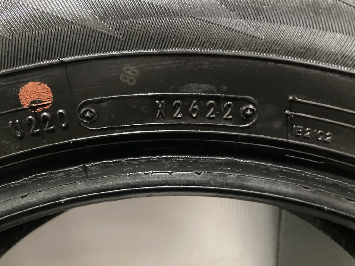 DUNLOP WINTER MAXX WM02 205/60R16 16インチ スタッドレス 1本 22年製 ステップワゴン ビアンテ プリウスα SAI等　(MTD446)_画像10