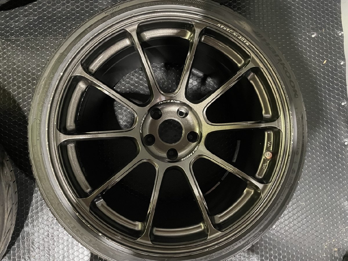 限定品【HANKOOK 265/35ZR19】夏タイヤ【RAYS VOLK RACING ZE40 ボルクレーシング 19インチ 12J5HPCD114.3+20】FORGED 鍛造 希少 (MTM261)_画像4