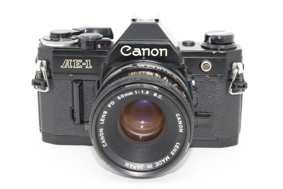 在庫大量 □ 美品 □ キャノン Canon AE-1 + NewFD 50mm F1.4 | www