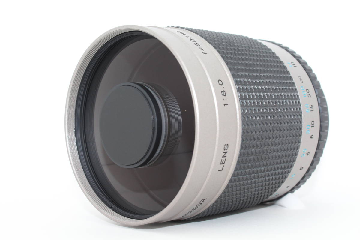 ★極上品★ケンコー KENKO MC MIRROR LENS 500mm F8 ミラーレンズ キヤノンEFマウントアダプタ付き★　L3962#200　_画像1