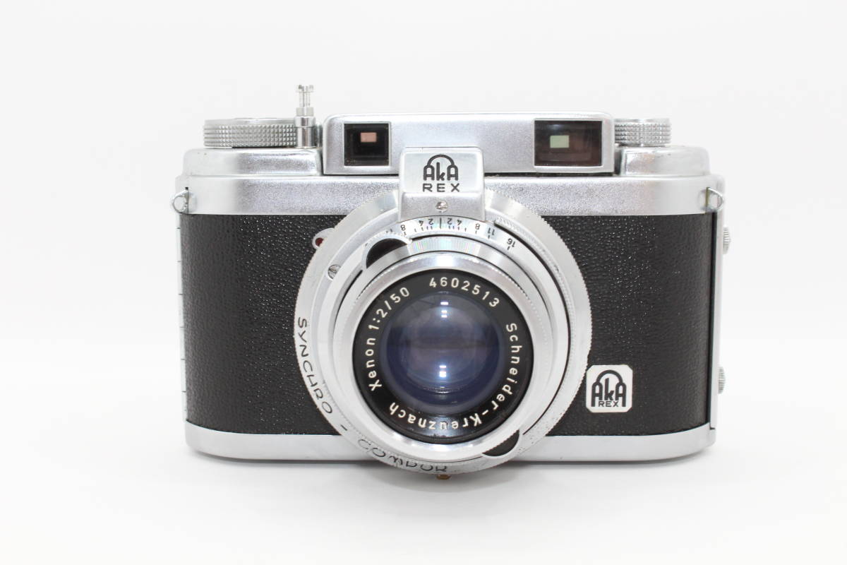 ★希少品★アカレックス Akarex III + シュナイダー Schneider Kreuznach Xenon 50mm F2★　L4073＃440_画像1