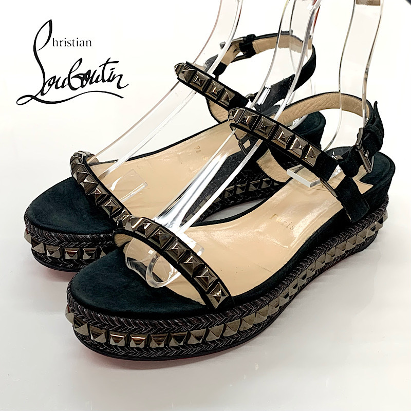 8158 Christian Louboutin Подошва на танкетке с шипами Catacrow Mr./Ms. Black