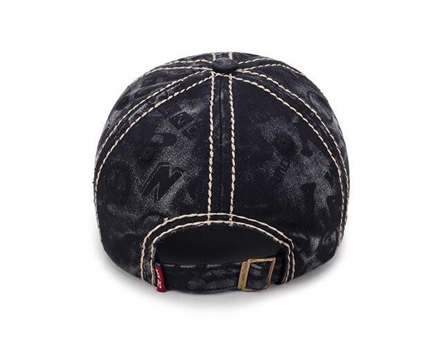 キャップ (F531) 帽子 メンズ レディース クラシック ゴルフ アーミー 野球帽 オシャレ　調節可能　アウドドア UVカット 男女兼用 黒_画像4