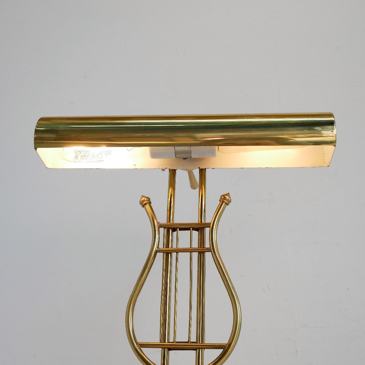 アメリカ ヴィンテージ ピアノランプ 照明 テーブルライト ゴールドカラー #502-209-331_画像3
