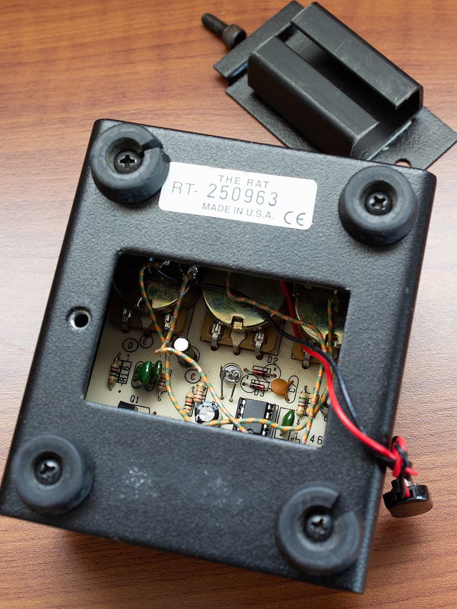 ★ProCo RAT 2 （改）MADE IN USA LM308N LEDブルー オペアンプソケット 送料無料_画像4