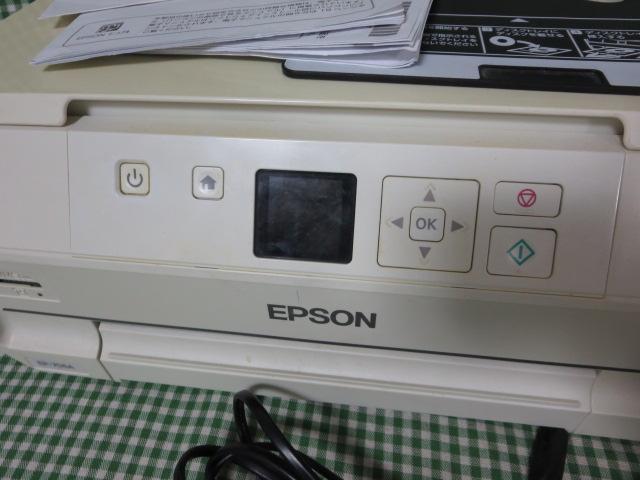 EPSON エプソン Colorio インクジェット複合機 EP-706A ジャンク_画像6