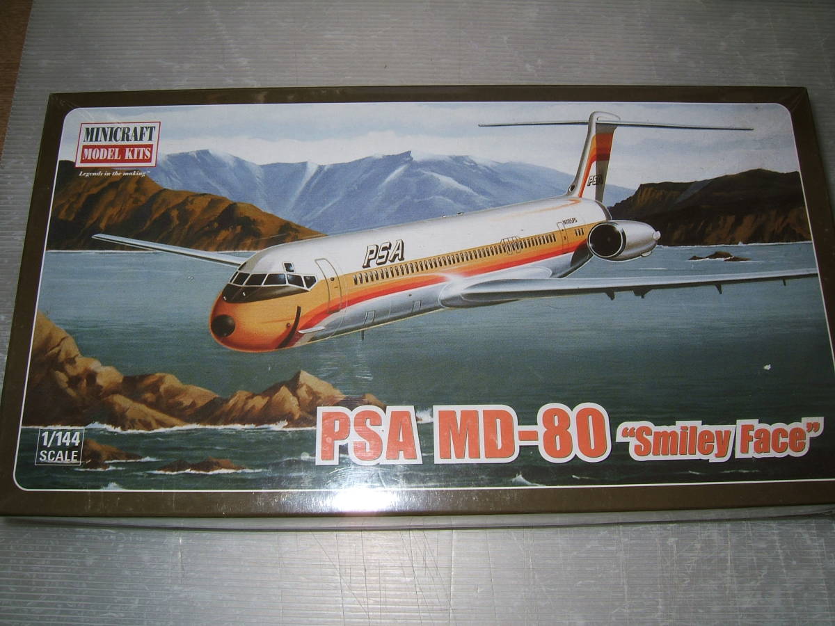 1/144　ミニクラフト　MD-80　PSA　　　　　　　　　　　　2F-3_画像1