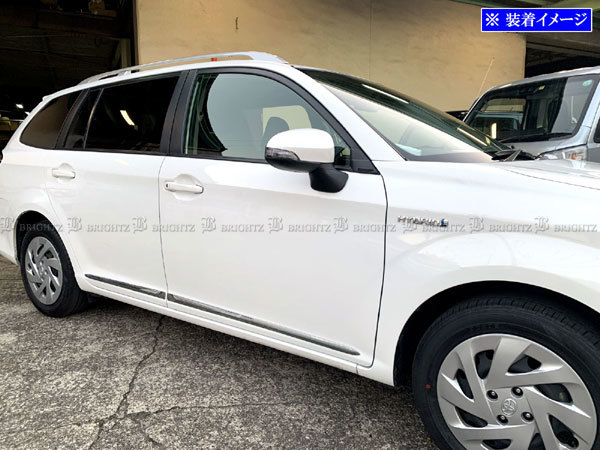  Corolla Fielder 160 NZE164 NKE165 plating side door molding garnish undercover bezel panel SAI-MOL-6510