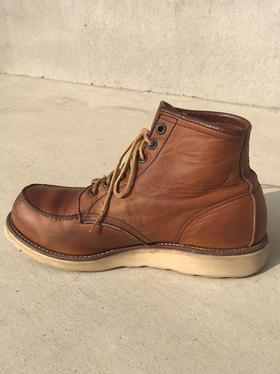 犬刻印 vintage ヴィンテージ REDWING レッドウィング 875 アイリッシュセッター IRISHSETTER 7.5D_画像6