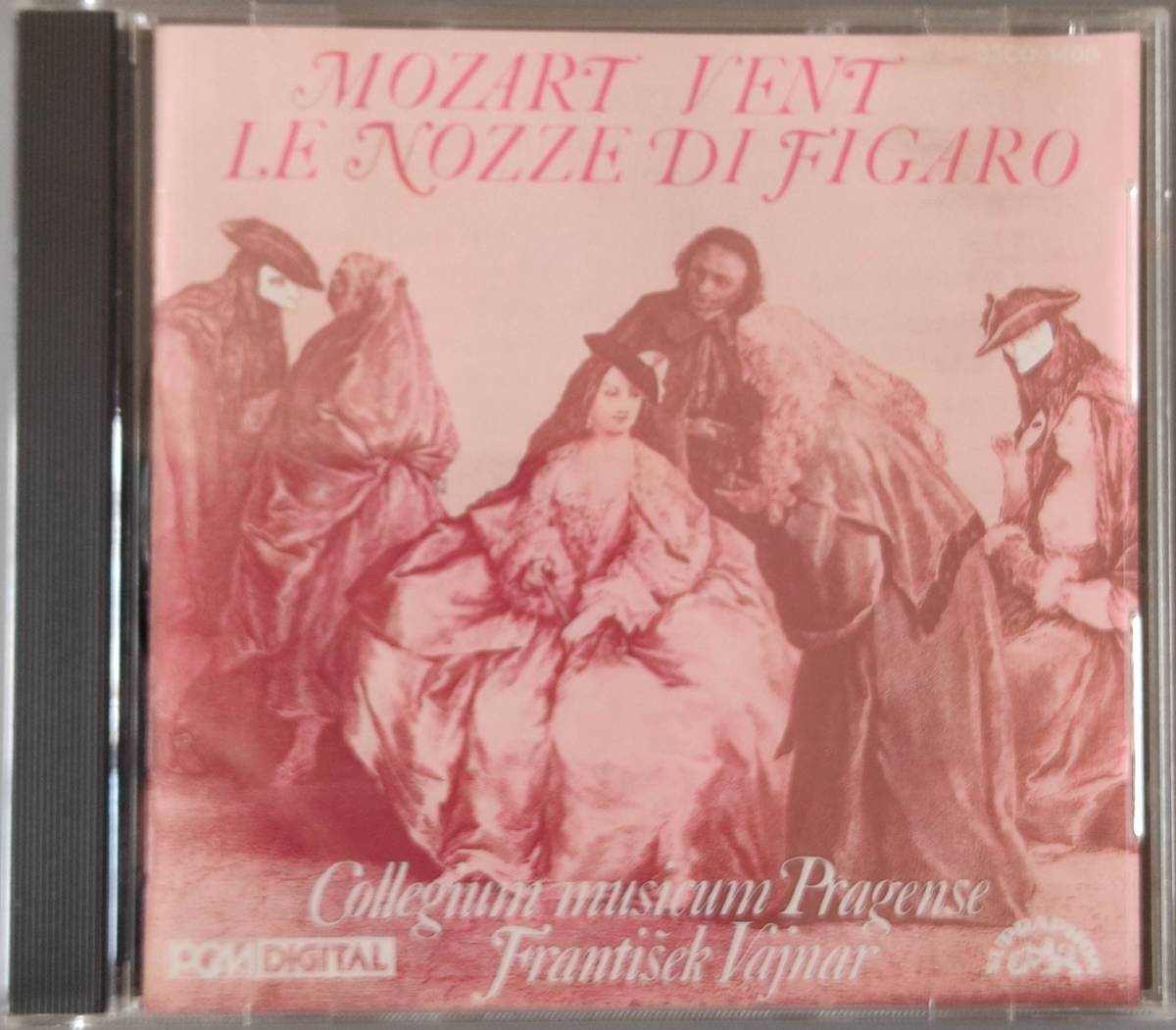 【国内初期3300円盤/CD】モーツァルト：管楽によるフィガロの結婚（J.N.ヴェント編曲）/プラハ・コレギウム・ムジクム(33CO1408)_画像1