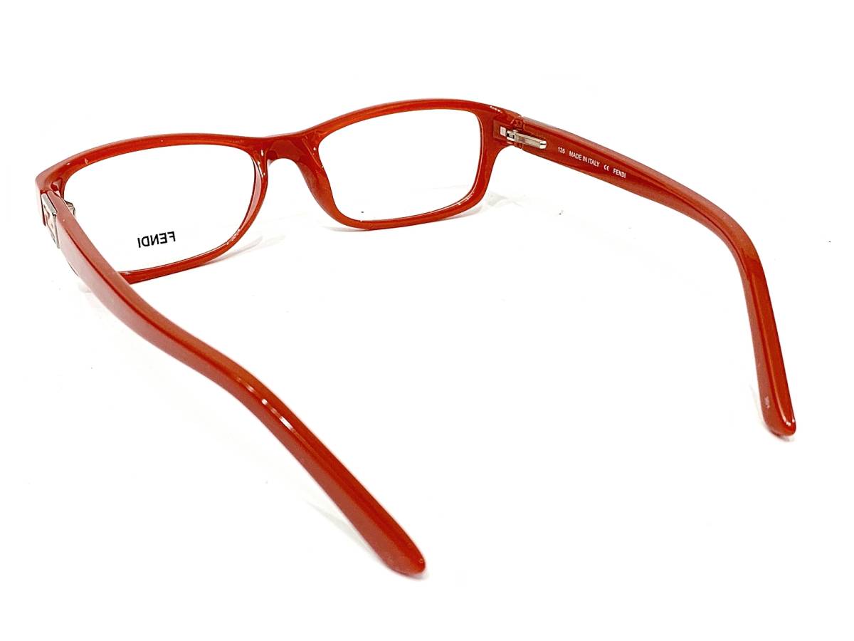 [新品・正規]フェンディFENDI F961　メガネ眼鏡フレーム 赤_画像3