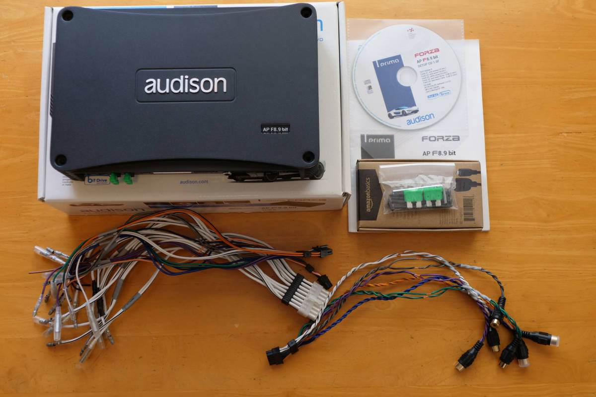 AUDISON オーディソン APF8.9bit　DSP内蔵8ch 車載用アンプ_画像1