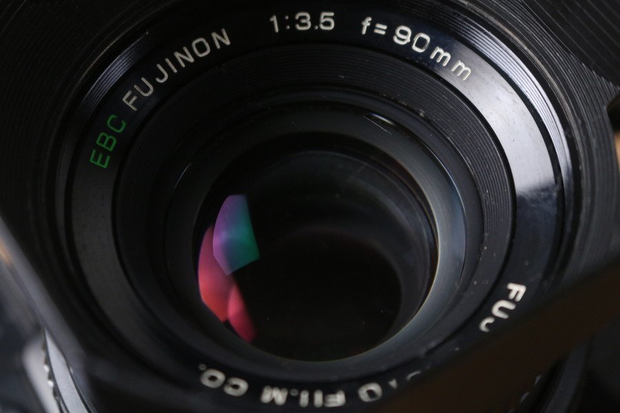 【FUJICA GW690 Professional 6×9】フィルムカメラ　EBCFUJINON 1：3.5 f=90mm　現状!!　管Z7512_画像9