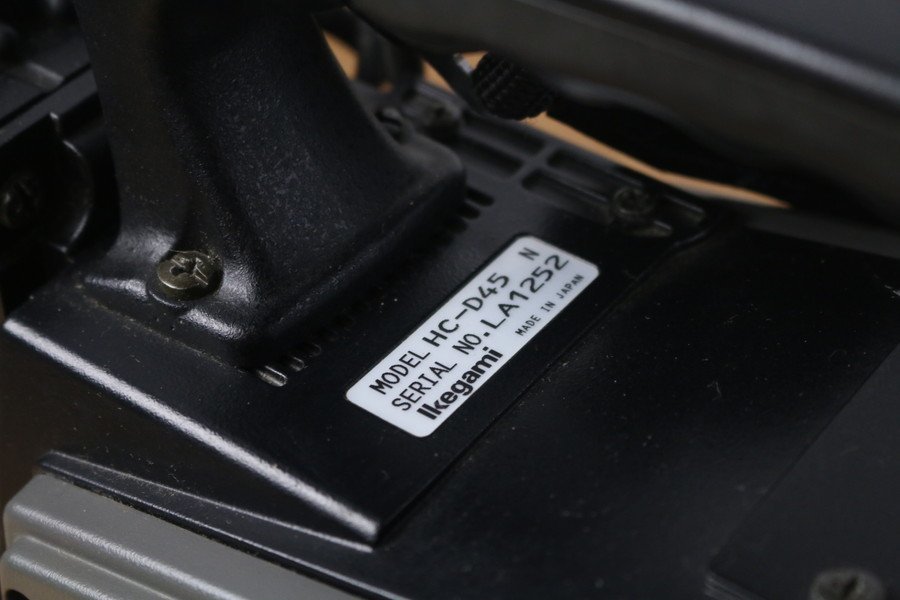IKEGAMI HC-D45】業務用ビデオカメラ ジャンク!! 管Z7541 IKEGAMI HC-D45】業務用ビデオカメラ ジャンク!! 管Z7541
