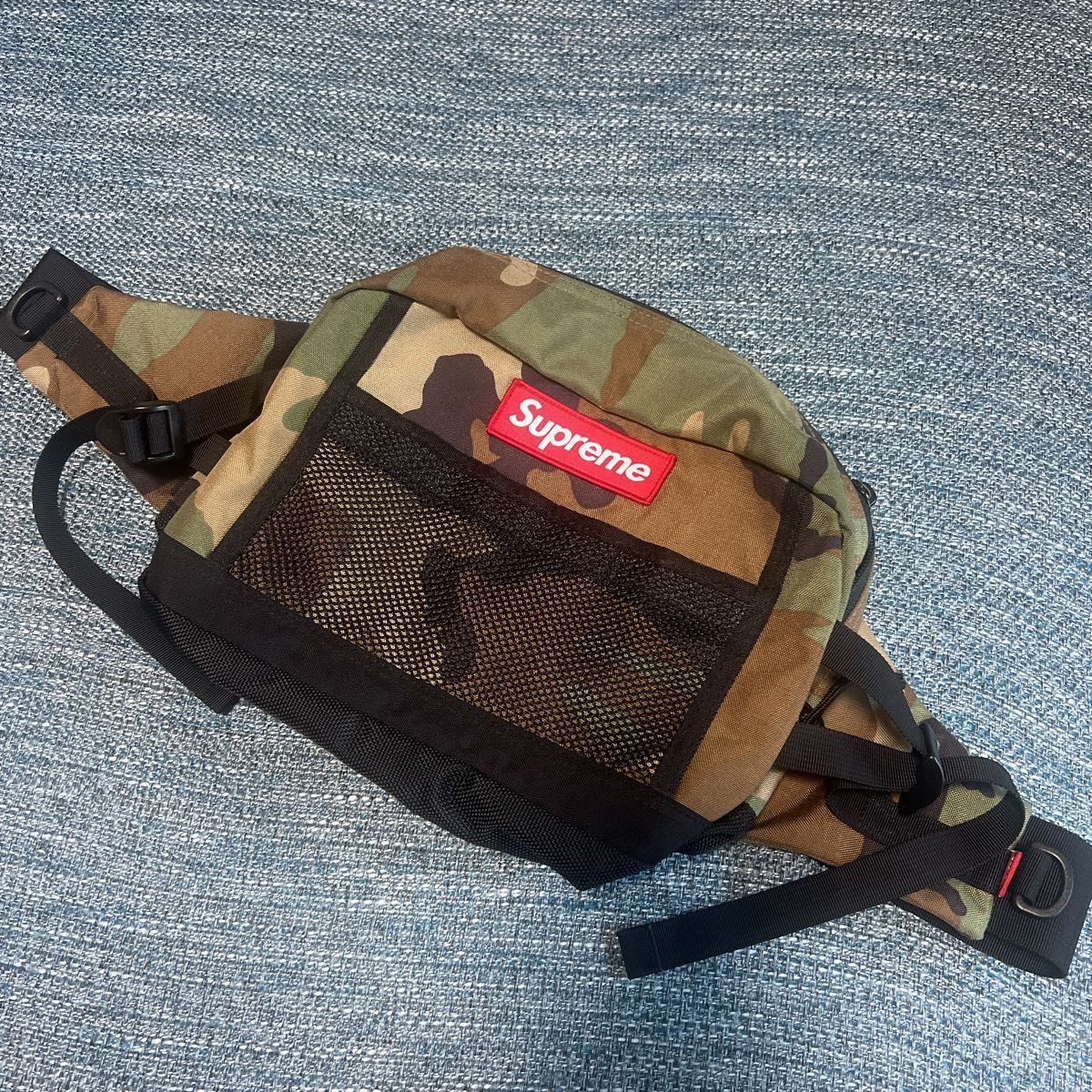 Supreme シュプリーム 15AW Contour Hip Bag camo コンツアー ヒップ ウエストバッグ 