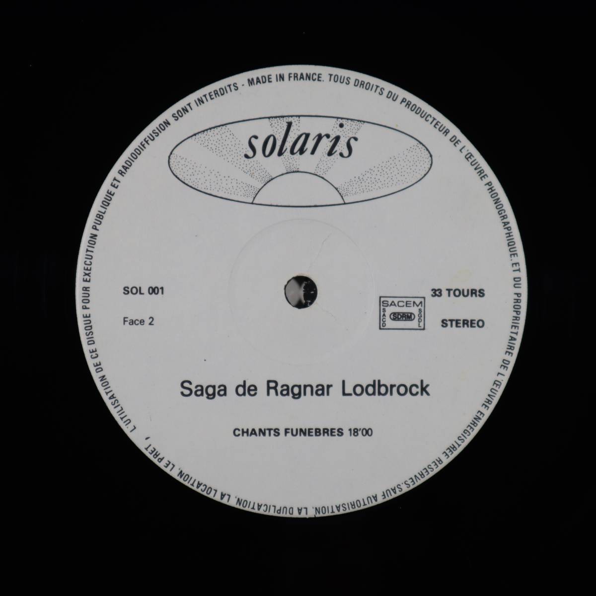 仏Orig * SAGA DE RAGNAR LODBROCK * 1979年 FR 自主盤 ダーク・ゴチック・プログレ・フォーク 豪華Booklet付 準美品!!_画像8