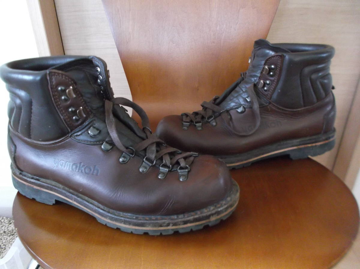山幸 yamakoh オリジナル革製軽登山靴　27.5cm マウンテンブーツ　トレッキングシューズ_画像5