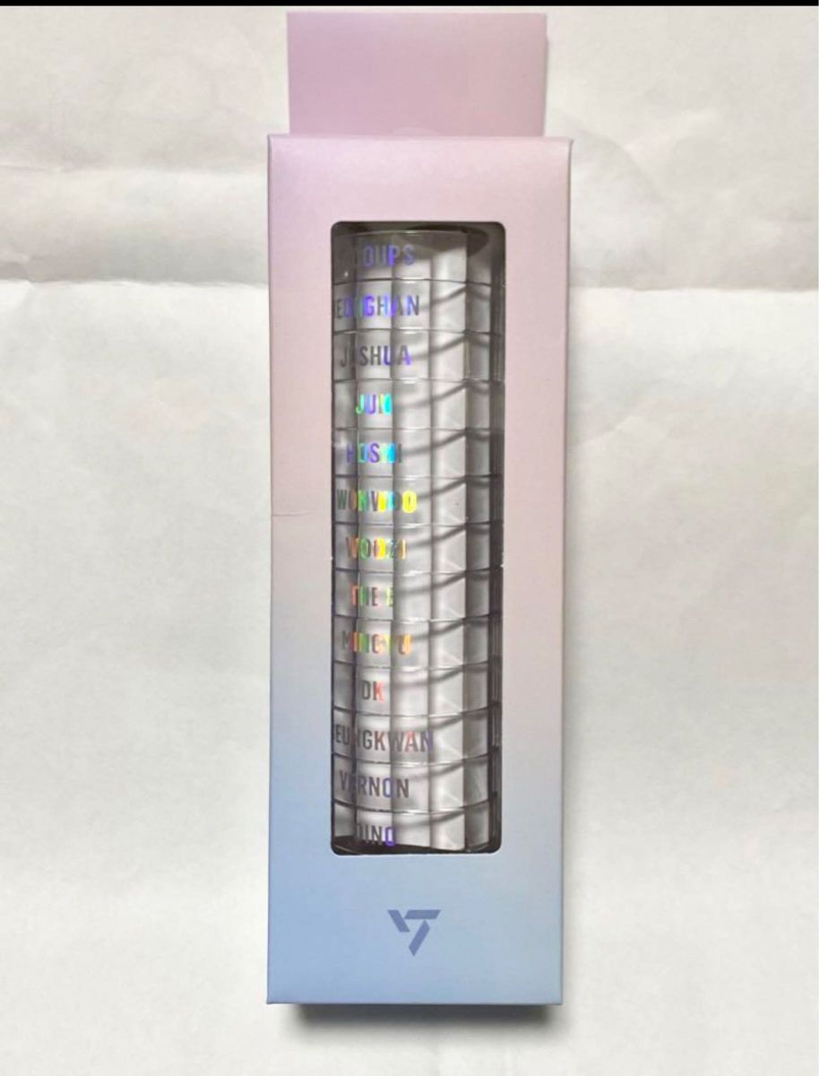 新品 未開封 SEVENTEEN ペンライトデコリング 特典ストラップ セット