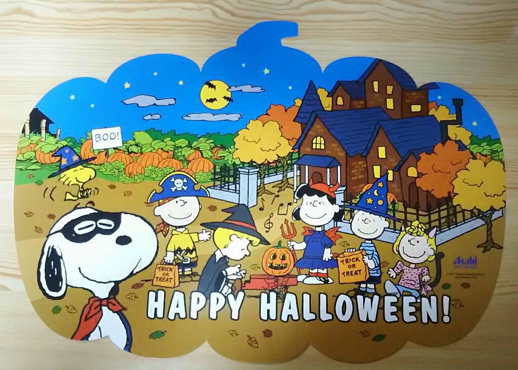 8種セット　未開封　新品 スヌーピー ランチョンマット アサヒ ハロウィン　左押_画像9