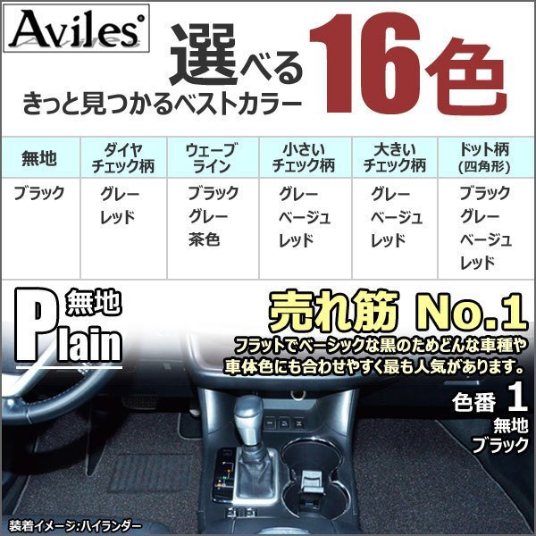 当日発送 フロアマット トヨタ クラウン マジェスタ 180系 4WD H16.07-21.03【全国一律送料無料】_画像3