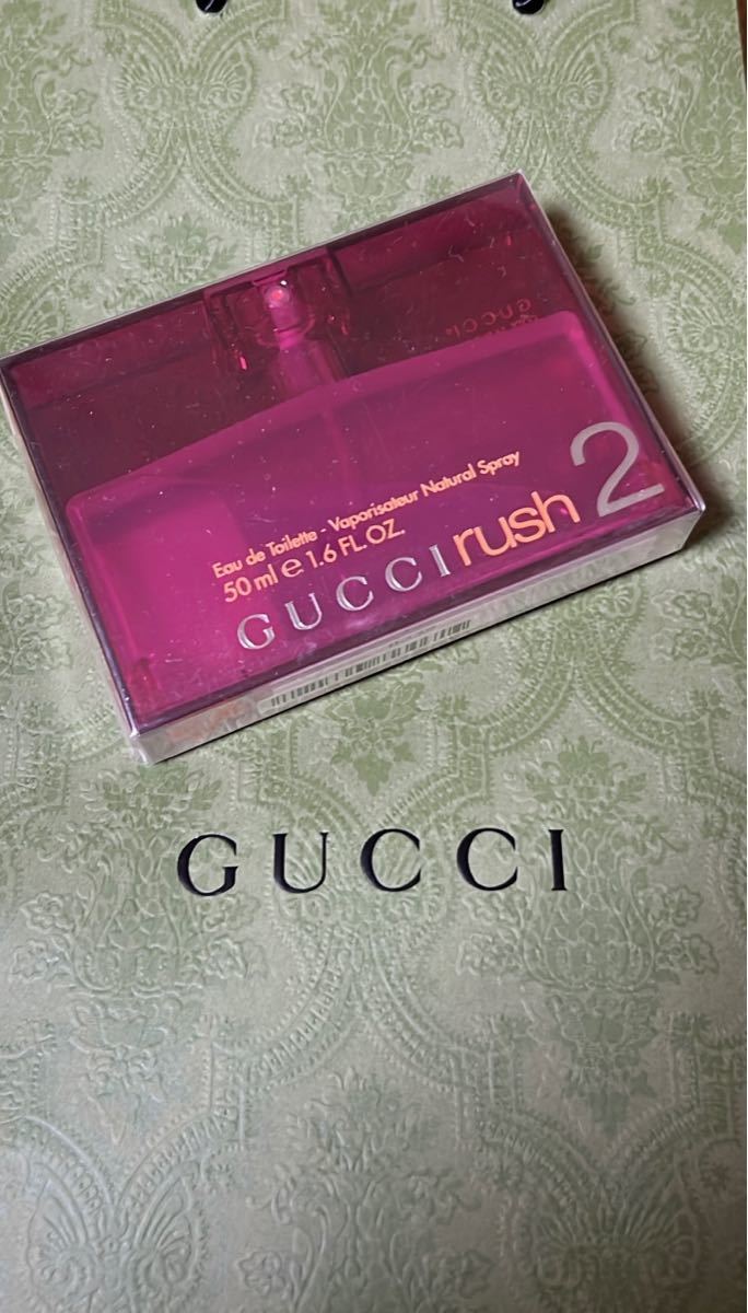 GUCCI RUSH2 50ml オーデトワレ 香水 新品 未開封品 グッチ ラッシュ2 希少 送料無料 レア_画像1