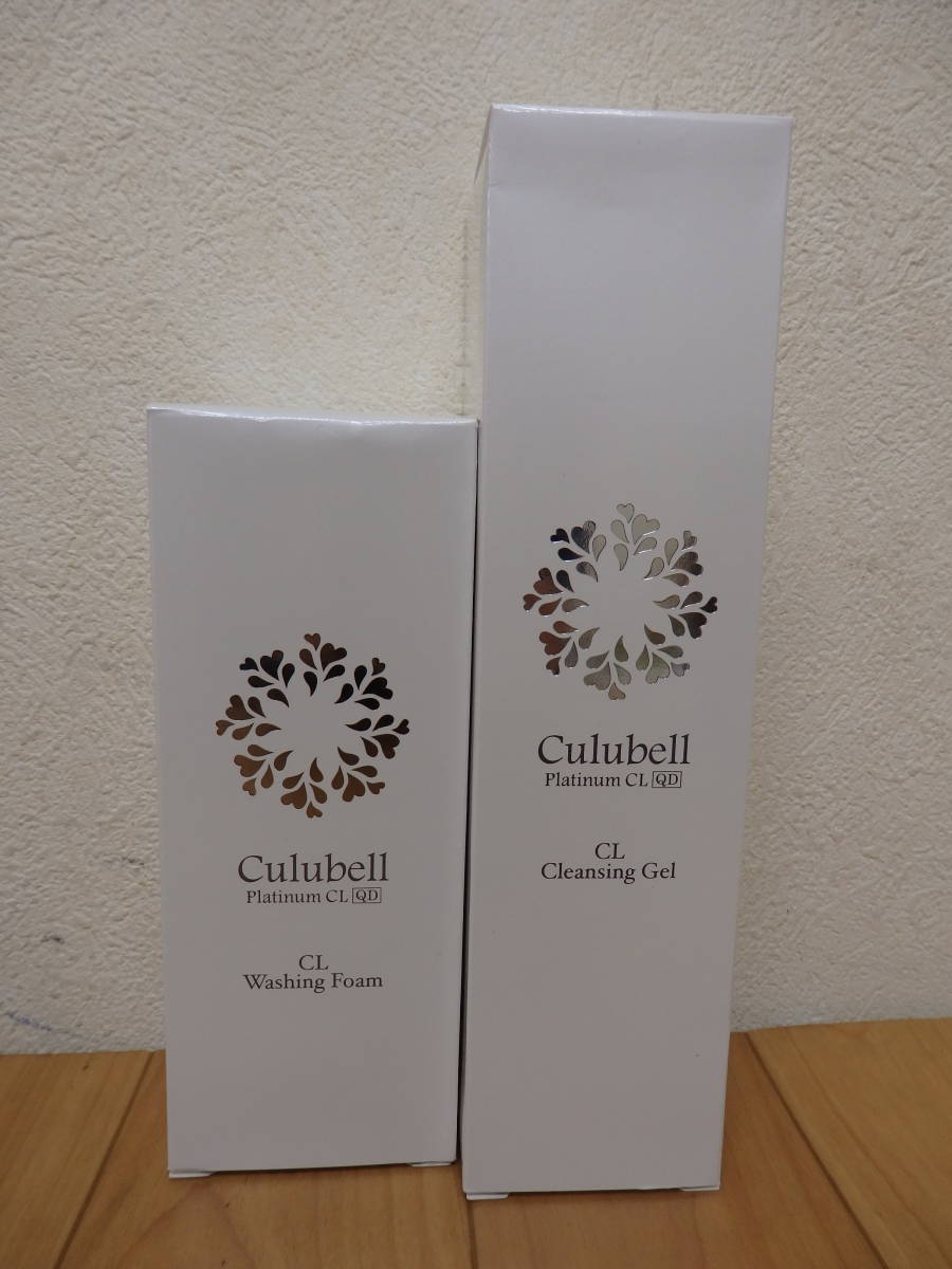 T18-5.11) Culubell / クリューベル CL Cleansing Gel / クレンジングジェル 200ml & Washing Foam / ウォッシングフォーム 120g 洗顔