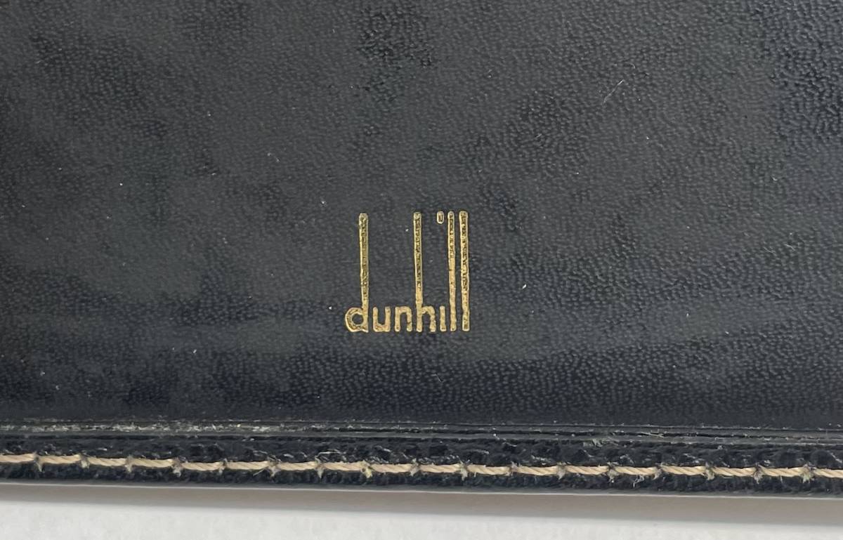 ・ダンヒル Dunhill　二つ折りウォレット 二つ折り財布　黒_画像8