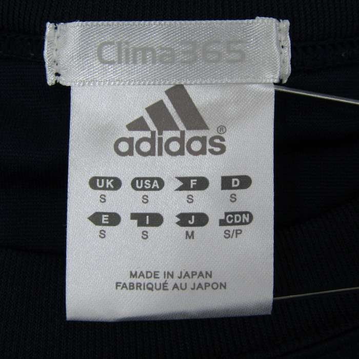 アディダス 半袖Tシャツ スポーツウエア クライマ365 日本製 メンズ Mサイズ ネイビー adidas_画像3