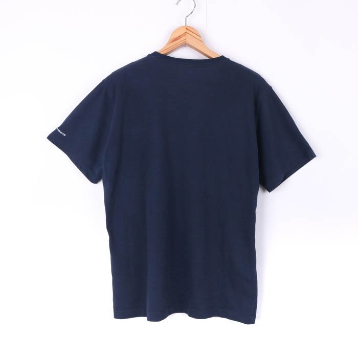 コロンビア Tシャツ 半袖 オムニウィック PM1865 アウトドア トップス メンズ Mサイズ ネイビー Columbia_画像2